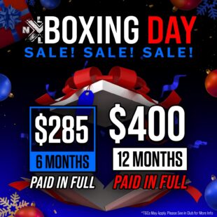 Boxing Day Sale - Noble Park Membership